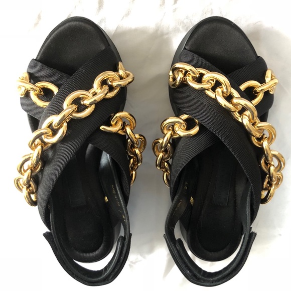 burberry black sandals